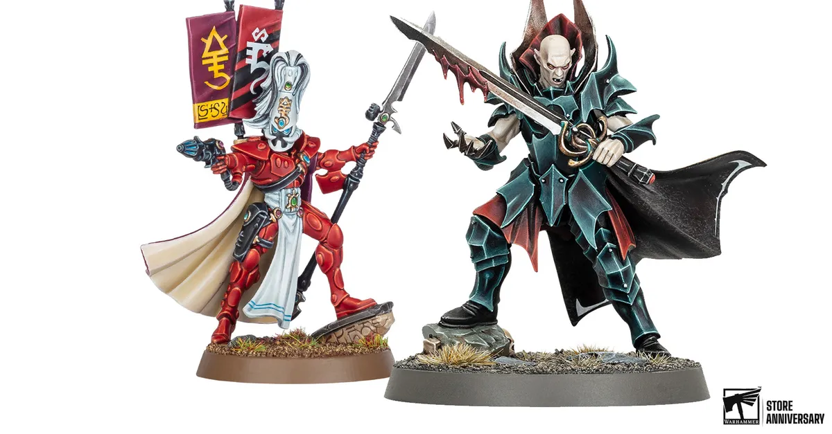 Celebrate the New Year with These Limited Edition Warhammer Miniatures