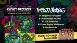 "FEATURING Dungeons & Dragons Warhammer 40,000 SLA Industries Prince August Miniatures Gorkamorka ...and more! PLUS: 40+ page bonus zine A TRIBUTE TO JOHN BLANCHE"