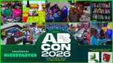 Collage of people playing board games, text "Launched on KICKSTARTER AFRICON 2026".