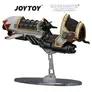 White and gold jetbike on stand, "JOYTOY" and "WARHAMMER The Horus Heresy" text above.