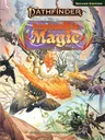 Pathfinder Impossible Magic book cover with dragons and magic.