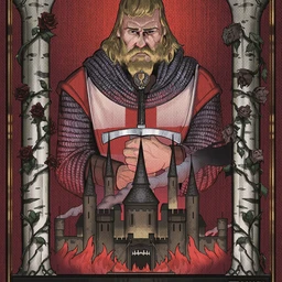Front Cover showing a Knight Templar