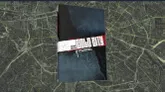 The image features the cover of the "Cold City" RPG, prominently displayed against a faded map background that suggests a city layout. The book cover is dark, with a textured black and gray design, and the title "COLD CITY" is boldly printed in white and red, indicating its second edition. The overall aesthetic conveys a sense of mystery and tension, fitting for a game set in a post-World War II environment filled with dark agendas and hidden horrors.
