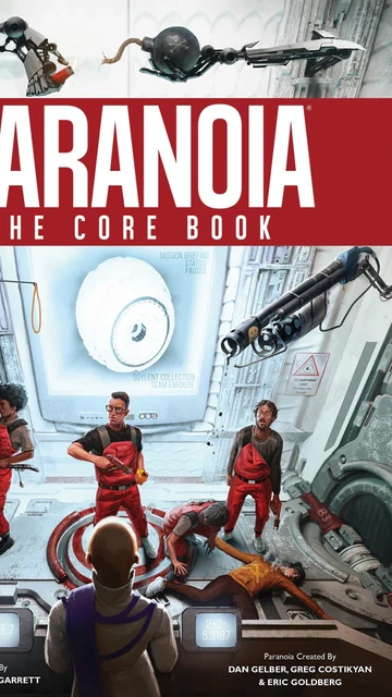 Troubleshooters on a task in front of a TV screen with the Computer Eye