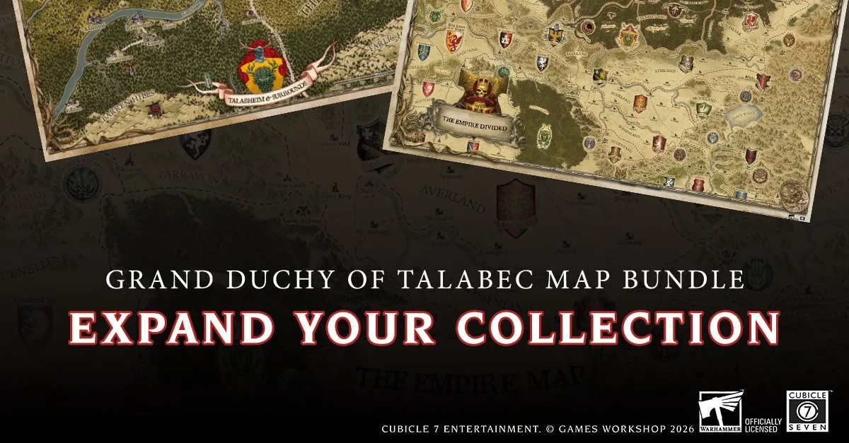 Explore Warhammer: The Old World with this pair of Maps