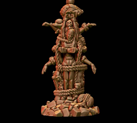 the lower half of the corpse totem