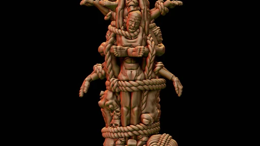 the lower half of the corpse totem