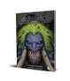 Cover of a book titled "Species Guide 2: Stormer/Bio-Gen". Dark background with a stylized, monstrous face—glowing yellow eyes, sharp teeth, green hair, and wooden arms. Text below reads: "A SOURCEBOOK FOR SLA INDUSTRIES 2ND EDITION".