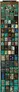 A grid of 25 square tiles arranged in 5 rows and 5 columns. Each tile depicts a different top-down illustrated map or texture: coastal villages, docks, ships, interiors of buildings with furniture and lighting, islands, water, grass, sand, stone, and fabric textures. Two tiles in the bottom right corner show a question mark on a dark background.