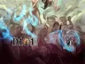 Two figures fight demons, glowing blue energy, D101 Games and The Black Hack logos visible.