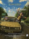 A yellow car with license plate "ROL 111N" on a road, a person with purple hair leaning out, and a "Welcome to LONDON" sign.