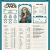 A character sheet for the RPG "Broken Lands" features a portrait of a woman named Estela, with long hair and a serious expression, dressed in a blue cloak. The sheet includes sections for personal attributes like Body, Mind, and Spirit, as well as skill bases for various abilities such as Agility and Knowledge. Additional sections detail life points, weapons, protection, and fortune, with a clean layout and a color scheme of teal and white.
