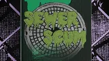 Cover art for Sewer Scum supplement: dystopian cityscape with glowing green skyscraper, mutant animal silhouettes on top, neon-lit streets, and a green car. Text reads: "Mork Borg / CY_BORG" and "Dice Cats" with a small cat logo.