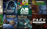 AB CON 2026, Futureproof Modular Terrain Faction Wars, Dead Lands Mysterious Maze, Dark Conspiracy The Unseen War