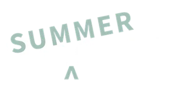 A logo featuring a stylized honeycomb design in orange, accompanied by the text "HIVECON" in bold white letters. The word "SUMMER" is overlaid in a playful, light green font, suggesting a seasonal event. The overall design conveys a fun and inviting atmosphere for a weekend of board gaming.