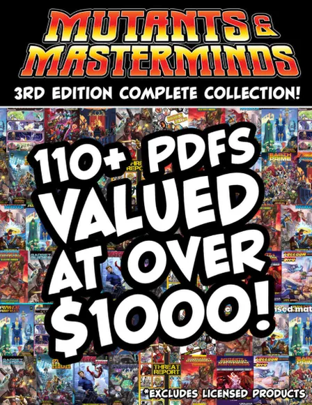 Masterminds 3rd Edition Complete Collection! 110+ PDFs valued at over $1000!