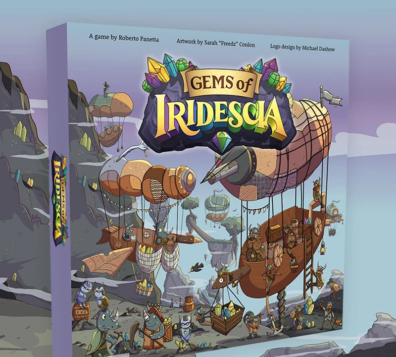 Gems of Iridescia Board Game