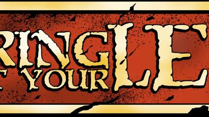 The image features the logo for "Bring Out Your Lead," prominently displayed with bold, stylized lettering. The text "Bring Out Your" is in black, while "LEAD" is in a striking yellow, set against a textured red background with a distressed, cracked effect. The overall design conveys a sense of nostalgia and excitement for the Oldhammer event.