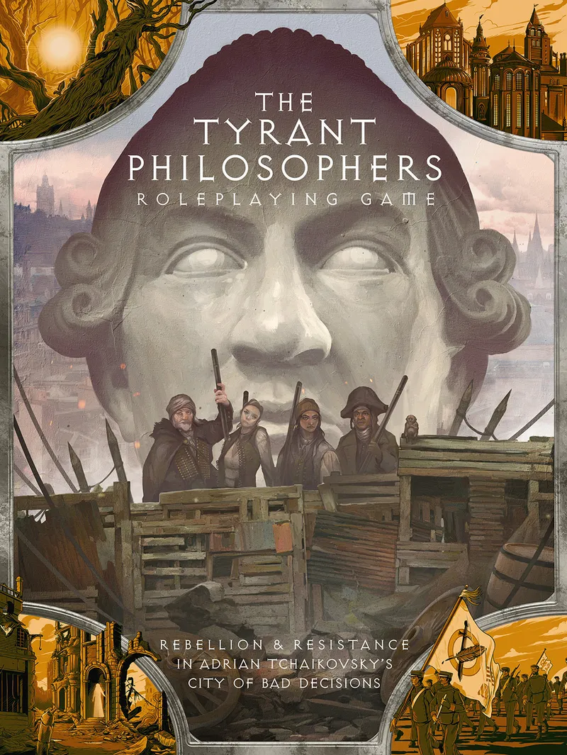 Image: tyrant philosophers rpg cover