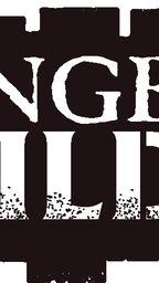 The image features the text "DUNGEON BUILDER" prominently displayed in a bold, distressed font, set against a dark background that resembles wooden planks. The letters are white with a textured appearance, giving a rugged feel that aligns with the theme of dungeon building. The overall design conveys a sense of adventure and creativity, suitable for tabletop gaming enthusiasts.