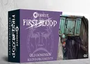 Purple box with "Conquest First Blood Old Dominion Reinforcements" text and a white hand symbol.