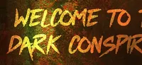 "COME TO CONSPI" in orange, distressed text on a dark, grunge background.