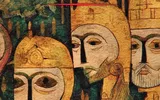Stylized illustration of three robed figures with elongated faces, text "THE SEPT OF DORIAN" and "5th EDITION"