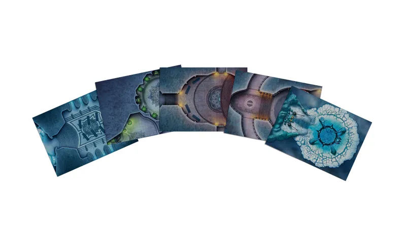 Five Dungeons & Dragons World of Warcraft book covers fanned out.