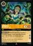 Ursula card with green skin, blue dress, and glowing energy, text "URSULA Created by the Vine"