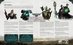 Warhammer 40,000 Imperium Maledictum text with armored figures and a battlefield background.
