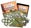 The image showcases the new edition of "Chain of Command," featuring the rulebook prominently at the top, with the title clearly visible. Surrounding the rulebook are various game components, including morale trackers, tokens with military symbols, and resin Jump Off Points. An iPad displaying the game interface is also included, emphasizing the digital aspect of the game.