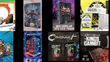 SLA Industries Gamesmaster's Guide, Don't Go Back There dice tower, Modular Build System, Covenant card game.