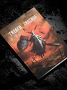 Trench Crusade book cover with armored figure, warplanes, and explosion.