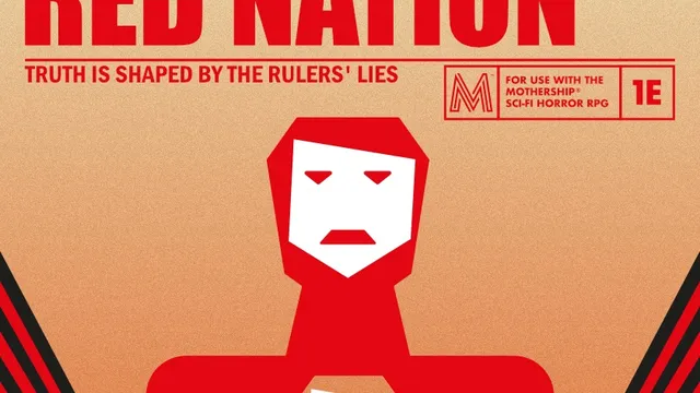 Red Nation cover: stylized red figure with two white masked faces, text "RED NATION TRUTH IS SHAPED BY THE RULERS' LIES"