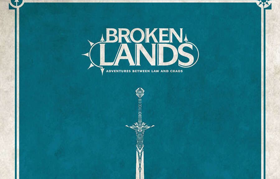 A teal cover features a stylized, ornate sword centered vertically, with the title "Quickstart" prominently displayed below it in bold, white text. The author's name, "Carlos Ferrer Peñaranda," is positioned beneath the title, while decorative elements in the corners add a subtle design touch. The background has a textured appearance, enhancing the overall dark fantasy theme.