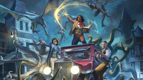 Battle Mats, A Book of Dry Erase Maps for, vintage car, people, dragons, tentacles, buildings