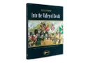 A book titled "Into the Valley of Death" from Warlord Games features a colorful cover illustration depicting a dramatic scene from the Crimean War. British and Russian soldiers are engaged in battle, with a prominent British flag and various military uniforms visible. The title and publisher's logo are displayed prominently at the top and bottom of the cover, emphasizing its connection to the Black Powder game system.