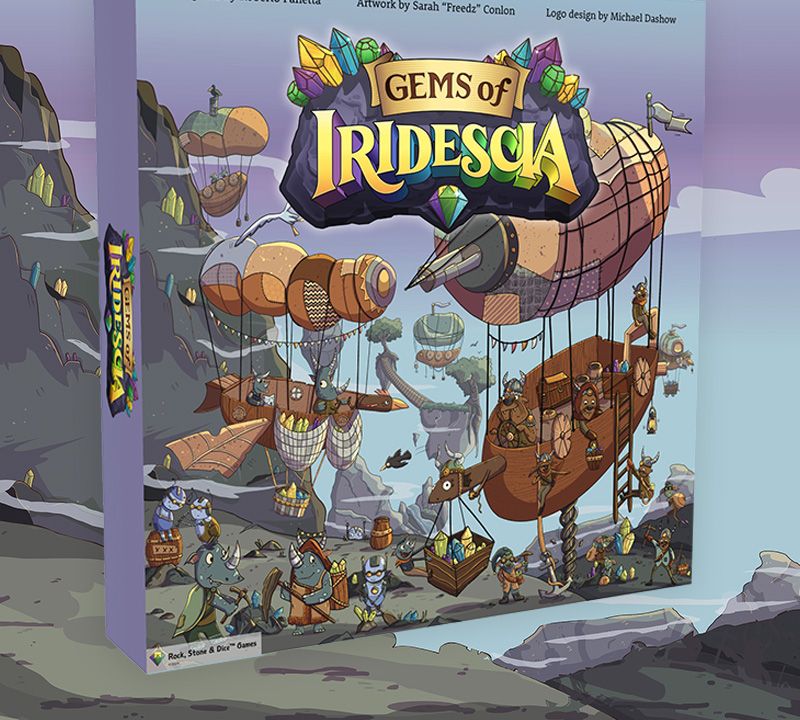 Gems of Iridescia Board Game