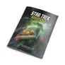 Book cover for Star Trek Adventures: The Roleplaying Game, Second Edition Core Rulebook. Shows a futuristic starship bridge with glowing consoles, a green alien planet outside the viewport, and a red alert light. Title and subtitle in bold yellow and white text.