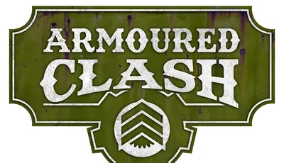 Image: armoured clash logo