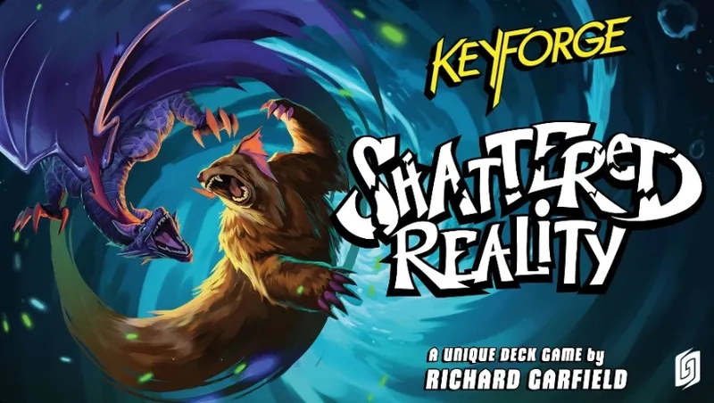 KEYFORGE Shattered Realities, a unique deck game by Richard Garfield