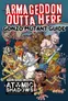 "ARMAGEDDON OUTTA HERE GONZO MUTANT GUIDE" with cartoon mutants and animals.