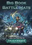 Battle Mats, A Book of Dry Erase Maps for, vintage car, people, dragons, tentacles, buildings