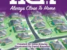 HOA logo with text "Always Close To Home" over a suburban neighborhood map and silhouettes of people.