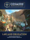 Cosmere Roleplaying Game, Law and Obligation, bustling harbor town with mountains and ships.