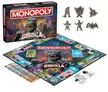Monopoly Godzilla Edition board, box, and monster tokens.