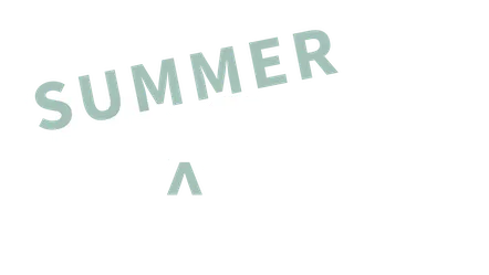 A logo featuring a stylized honeycomb design in orange, accompanied by the text "HIVECON" in bold white letters. The word "SUMMER" is overlaid in a playful, light green font, suggesting a seasonal event. The overall design conveys a fun and inviting atmosphere for a weekend of board gaming.