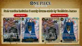 Three One Piece Card Game cards: Saint Shamrock, Loki, Gold Foil Parallel Version.