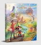 Disney Lorcana Trading Card Game: A Visual Guide Through the Magical Realm book cover.