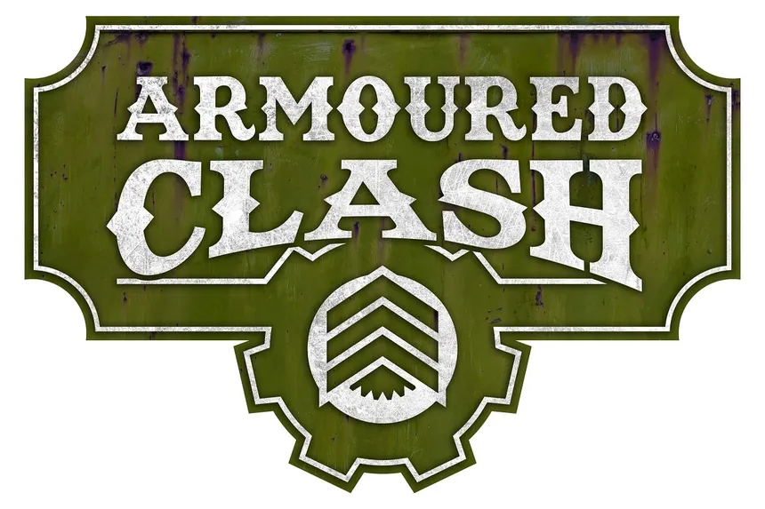 Image: armoured clash logo